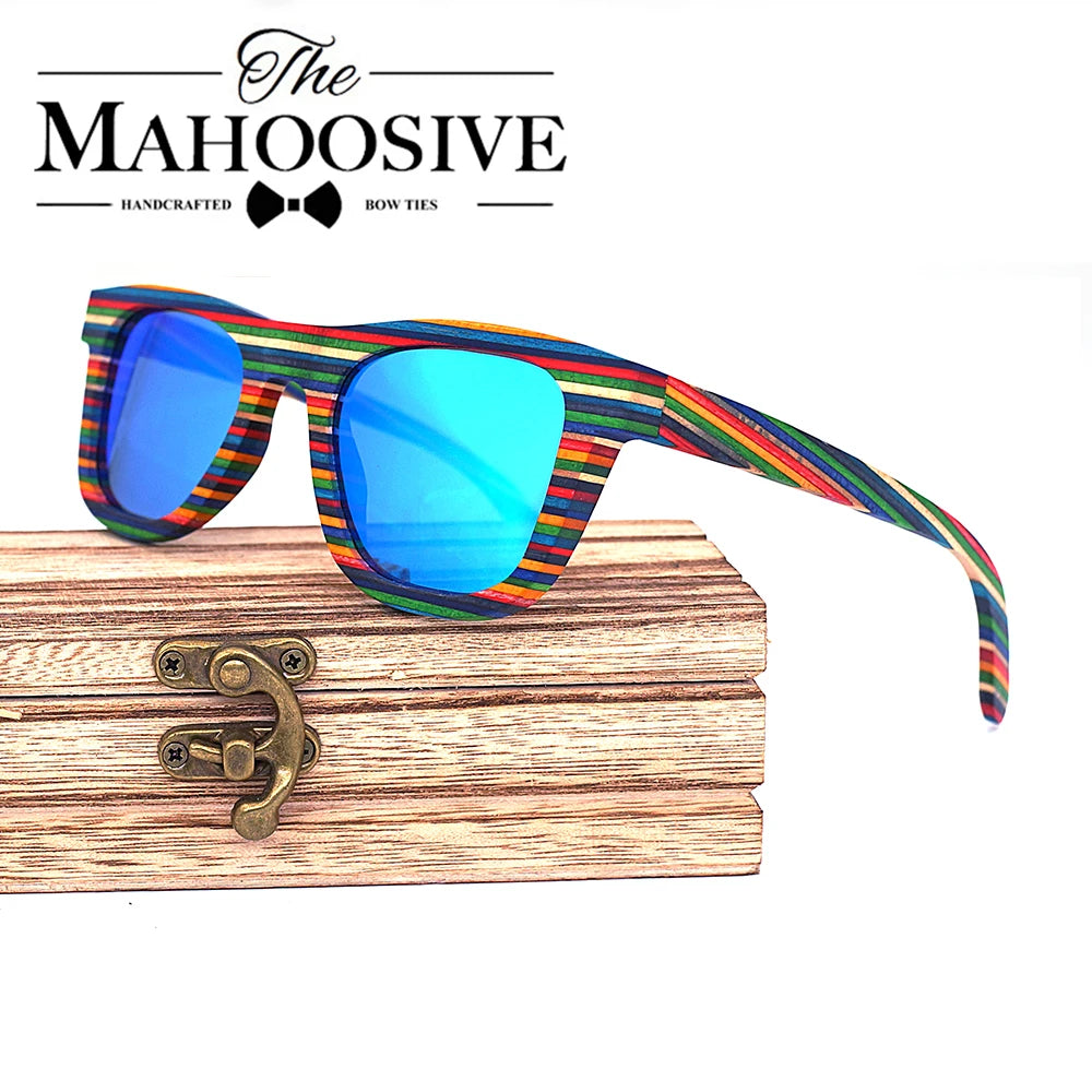 Wood Sunglasses Men Women Luxury brand wooden Fashion Sun Glasses Ladies  Vintage Fashion Glasses Polarized Lens Dropshipping