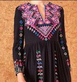 Our spectacular Embroidered Bohemian Dress. Gorgeous Casual Chic.