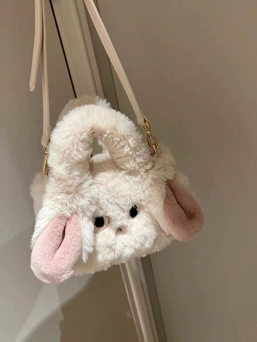 Cute Plush Bunny Shoulder Bag