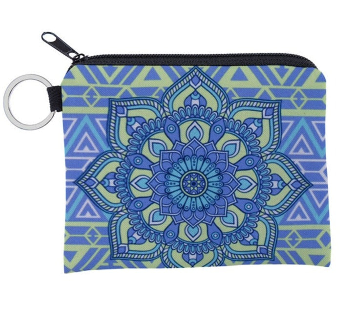 Mandala Mini Wallets/Key Fobs - Great Little Presents, for a great little price!