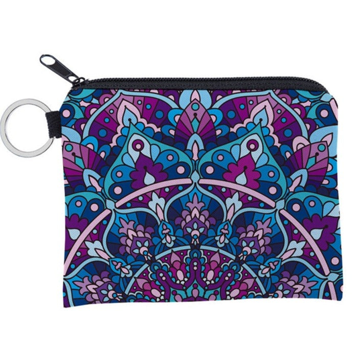 Mandala Mini Wallets/Key Fobs - Great Little Presents, for a great little price!