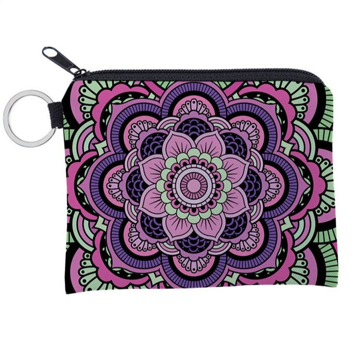 Mandala Mini Wallets/Key Fobs - Great Little Presents, for a great little price!